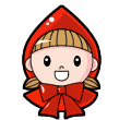 <span class='hidden-xs'>Coloriages de </span>Le petit chaperon rouge à colorier